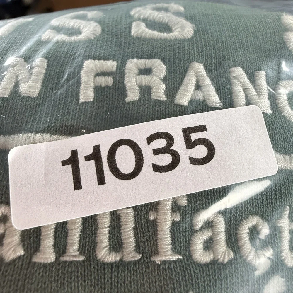 Levis X Reese Cooper Green Cotton Embroidered Hoodie Medium Green Sweatshirt